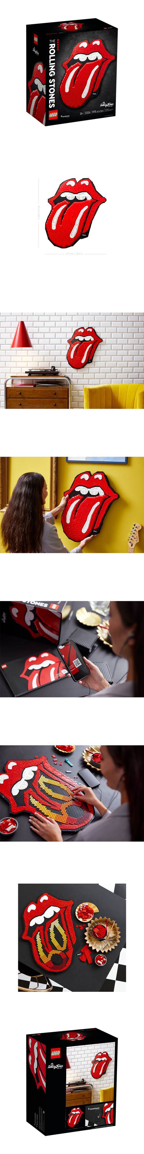 樂高 LEGO - 樂高積木 LEGO《 LT31206》LEGO Art系列 - 滾石樂隊-1998pcs