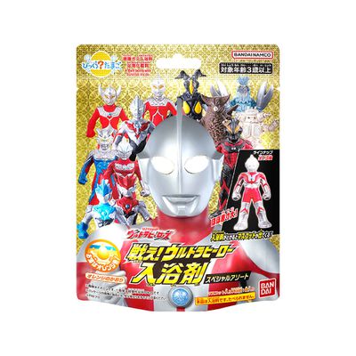 日本 BANDAI - 戰鬥吧! 超人力霸王入浴球SP(泡澡球)(限量)-3入組(隨機出貨)