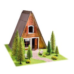 德國 teifoc - DIY益智磚塊建築玩具  經典石砌婚禮教堂