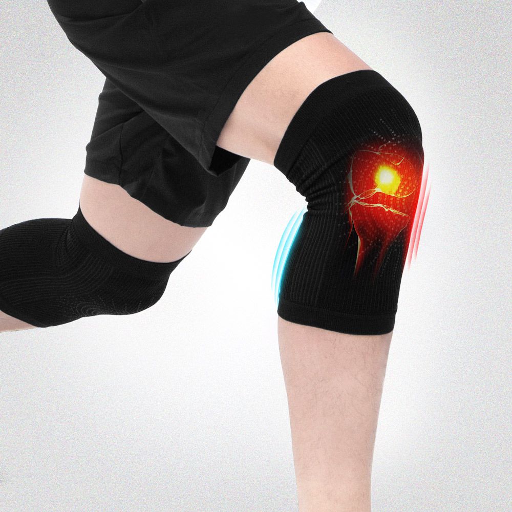 1雙組-石墨烯彈力護膝-黑色 (FREE)
