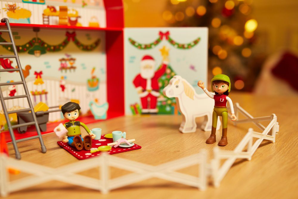 德國 Hape - Christmas Ranch 聖誕倒數月曆-牧場