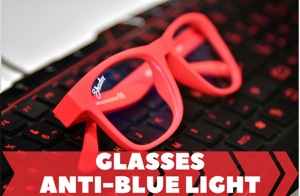 瑞士 SHADEZ - 兒童抗藍光眼鏡-純淨白