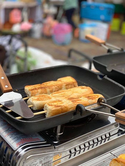 高雄排隊名店！【熱樂煎】爆漿乳酪古巴三明治/豬仔包/磅蛋糕