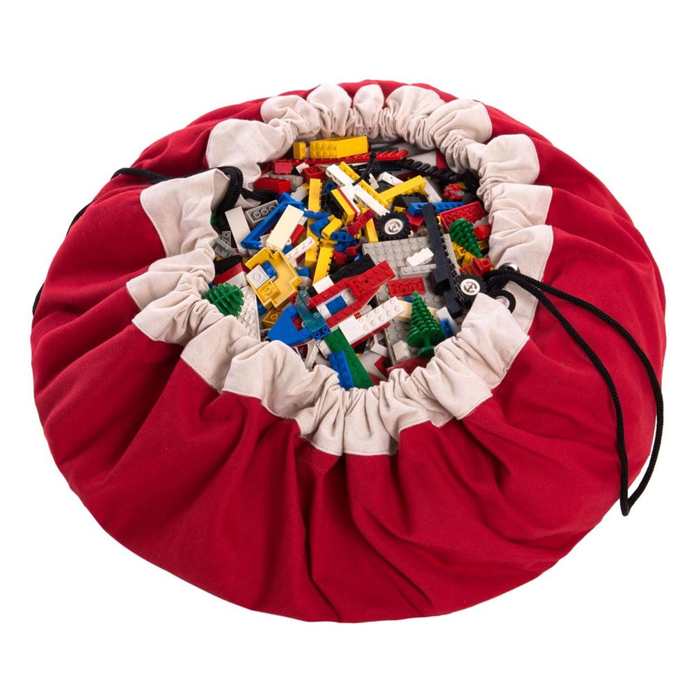 比利時 Play & Go - 玩具整理袋-經典紅-展開直徑 140cm/重量 850g/產品包裝 24.5×21.5×5.5cm