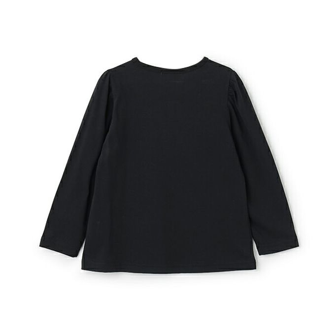 日本 Lycee mine - 100%棉 夢幻蝴蝶結長袖上衣-淺紫