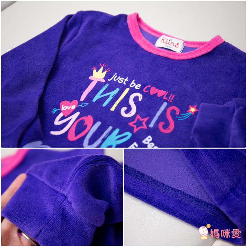 西班牙 KLINS 柔絨套裝 · 輕柔睡袍親子裝