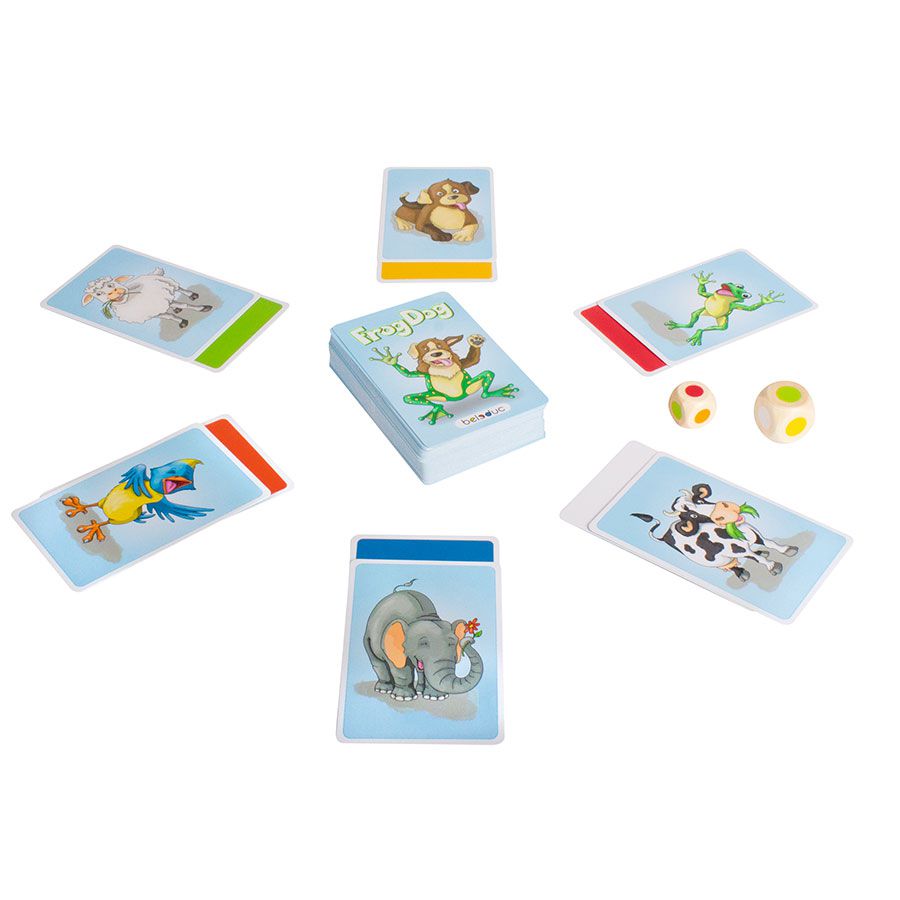 Beleduc - 桌遊類-青蛙狗-4歲以上