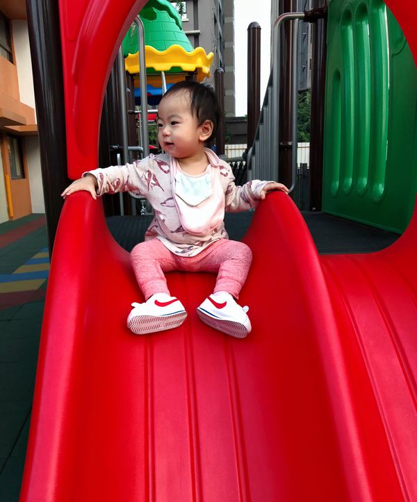 NIKE - Cortez GS 阿甘鞋(中童)-白藍紅