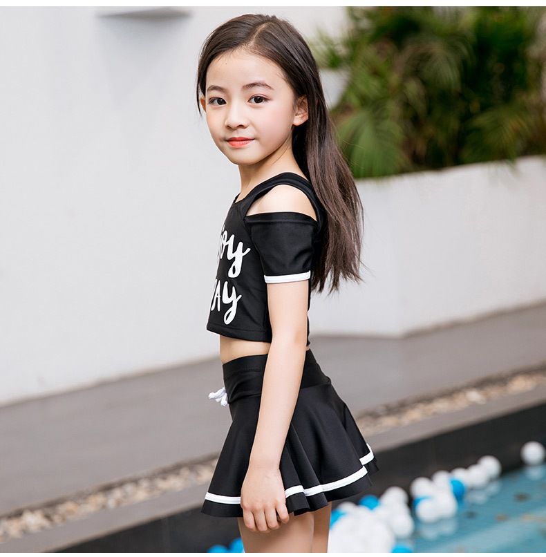 運動風挖肩泳裝套裝-enjoy today-粉色