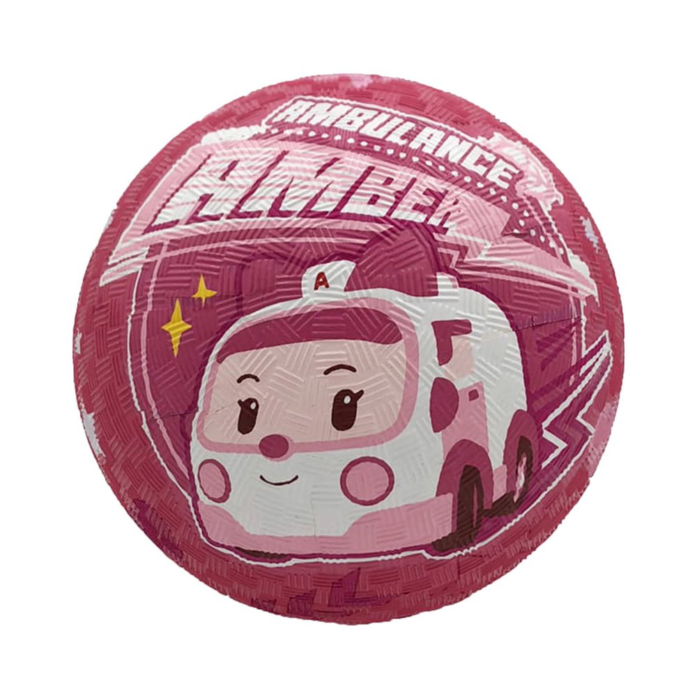ANGOx救援小英雄波力 - 幼兒安全體感小球-Amber-安寶-粉色 (1號球(直徑13cm))