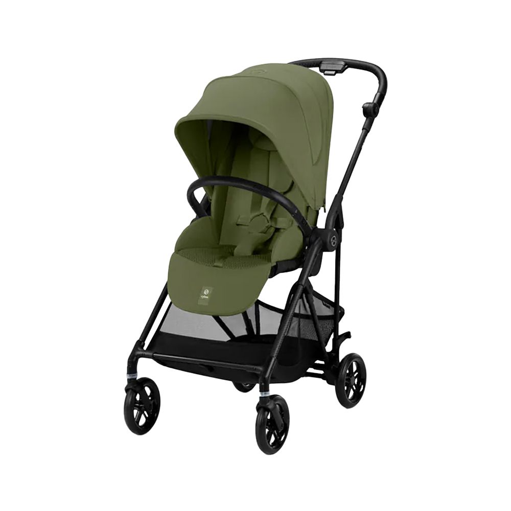 Melio 雙向嬰兒推車(含新生兒座墊組)-超輕量碳纖維  2025日本限定款-松霧綠