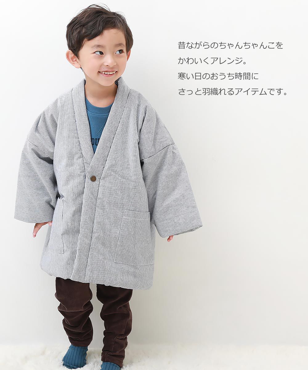 日本 devirock - 日式輕便保暖家居外套-小熊-奶油杏