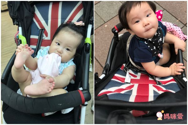 日本 Aprica 推車 TOP 4 ► 超人氣英倫風推車，輕量 3.3 kg，52cm 挑高推車座椅，寶寶更舒適