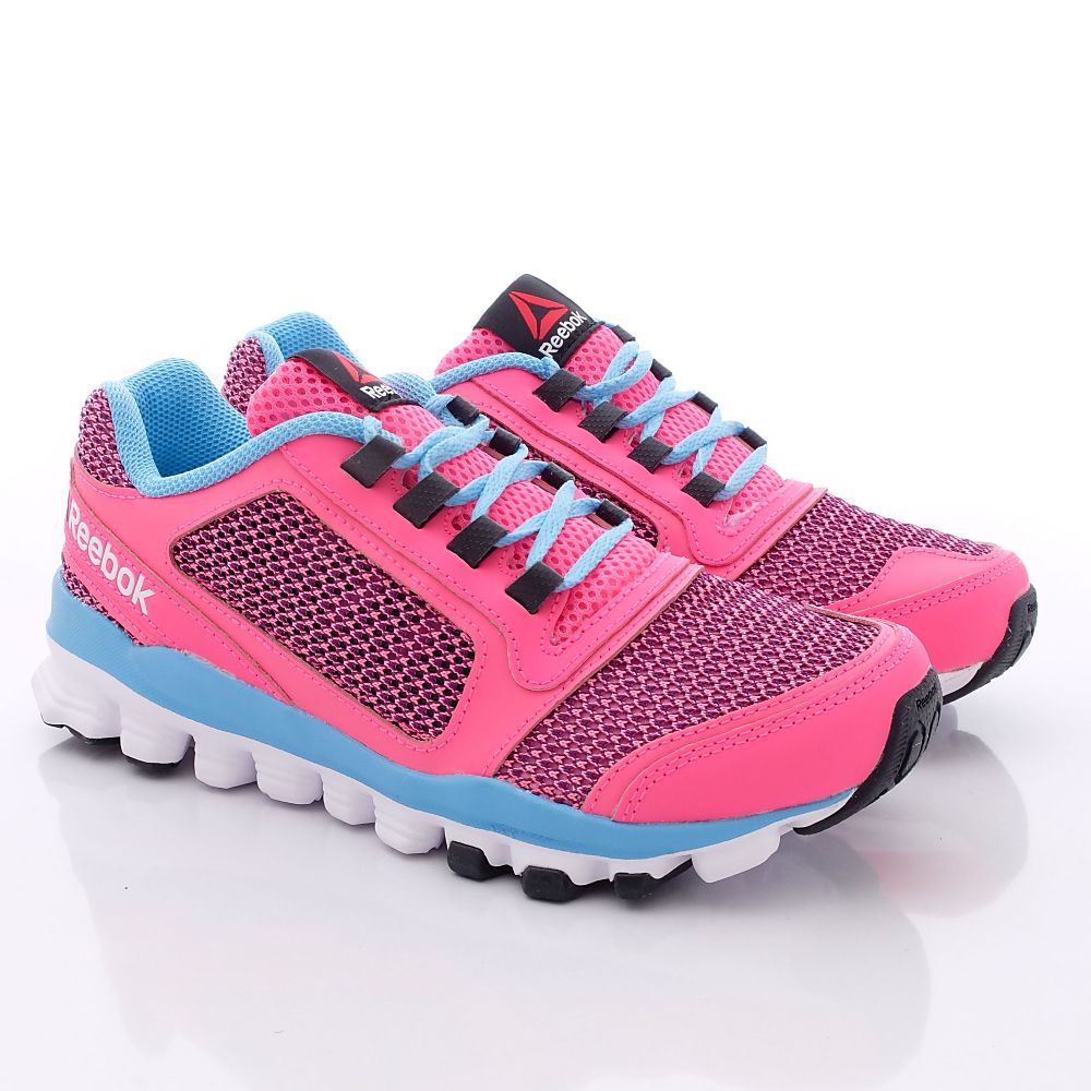 REEBOK - 童鞋-彈力亮彩運動鞋款(大童段)-粉