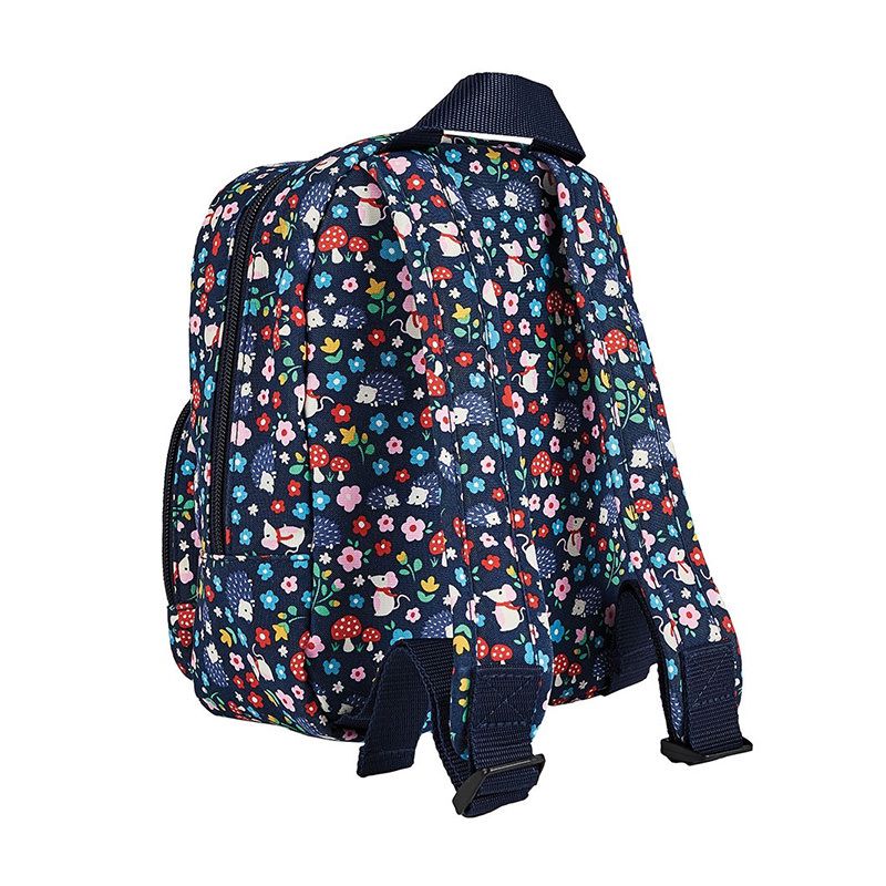 英國 JoJo Maman BeBe - 防潑水後背包-蘑菇樂園