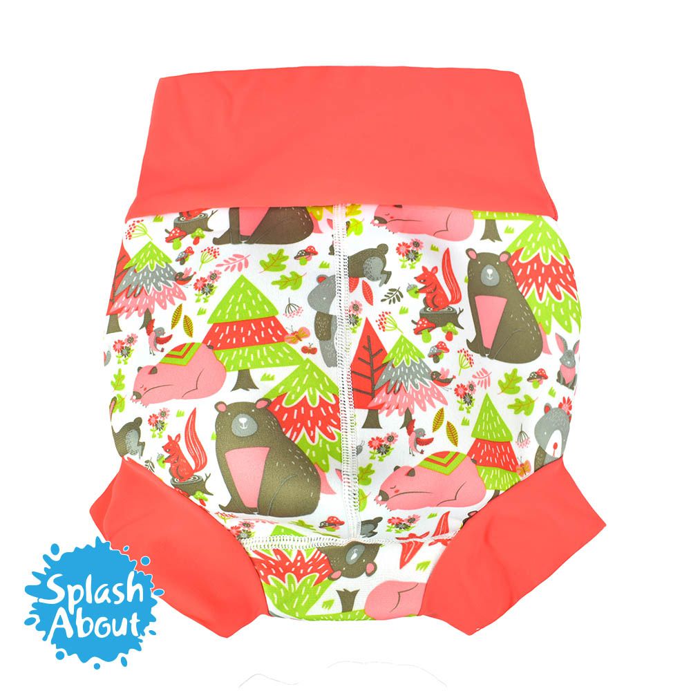 Splash About 潑寶 - 3D加強版 游泳尿布褲-森林遊樂園