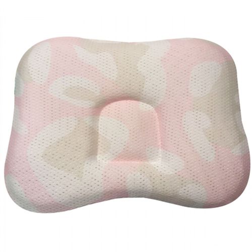 COMFi - 透氣嬰兒定型枕-( 0~18個月)中間為方形-粉色 (23 x 33 x 3cm)