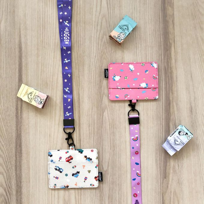 HUGGER - 兒童識別證套-外太空