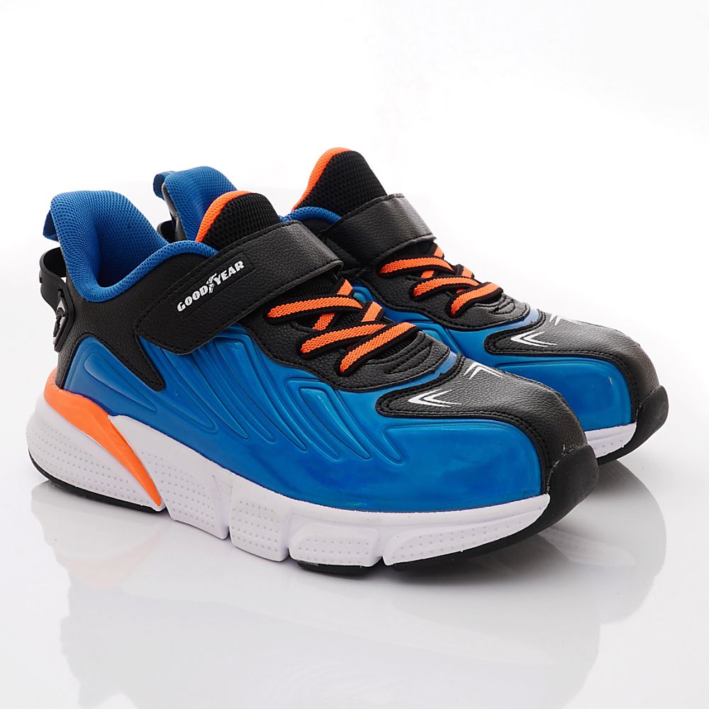 GOODYEAR - 固特異緩震慢跑童鞋(中大童段)-運動鞋-藍