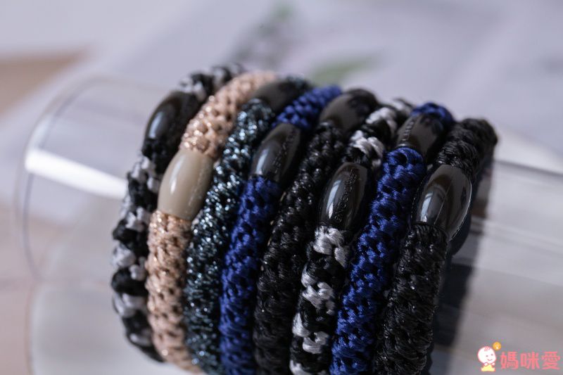 L. ERICKSON - 彈力髮圈-粗款-Nouveau Neutrals-8入組