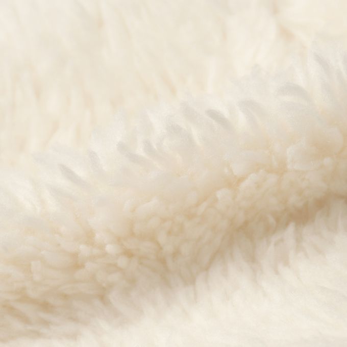 akachan honpo - 小耳朵柔軟冬帽-內裡刷毛-灰色