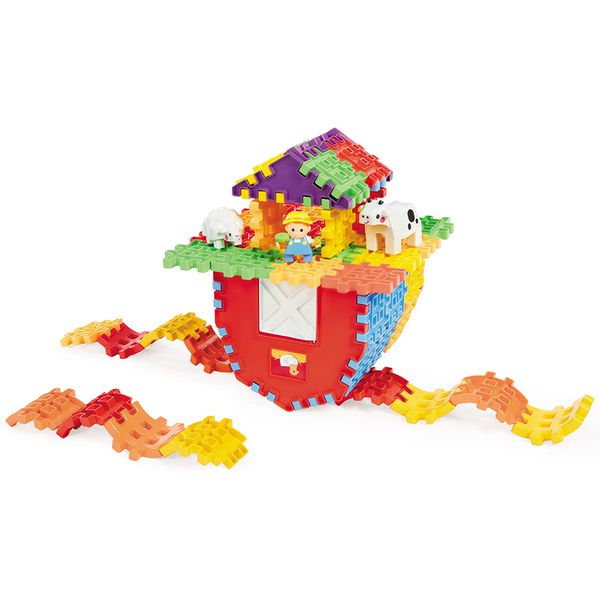 美國 Little Tikes - 鬆餅積木-農場-100PCS