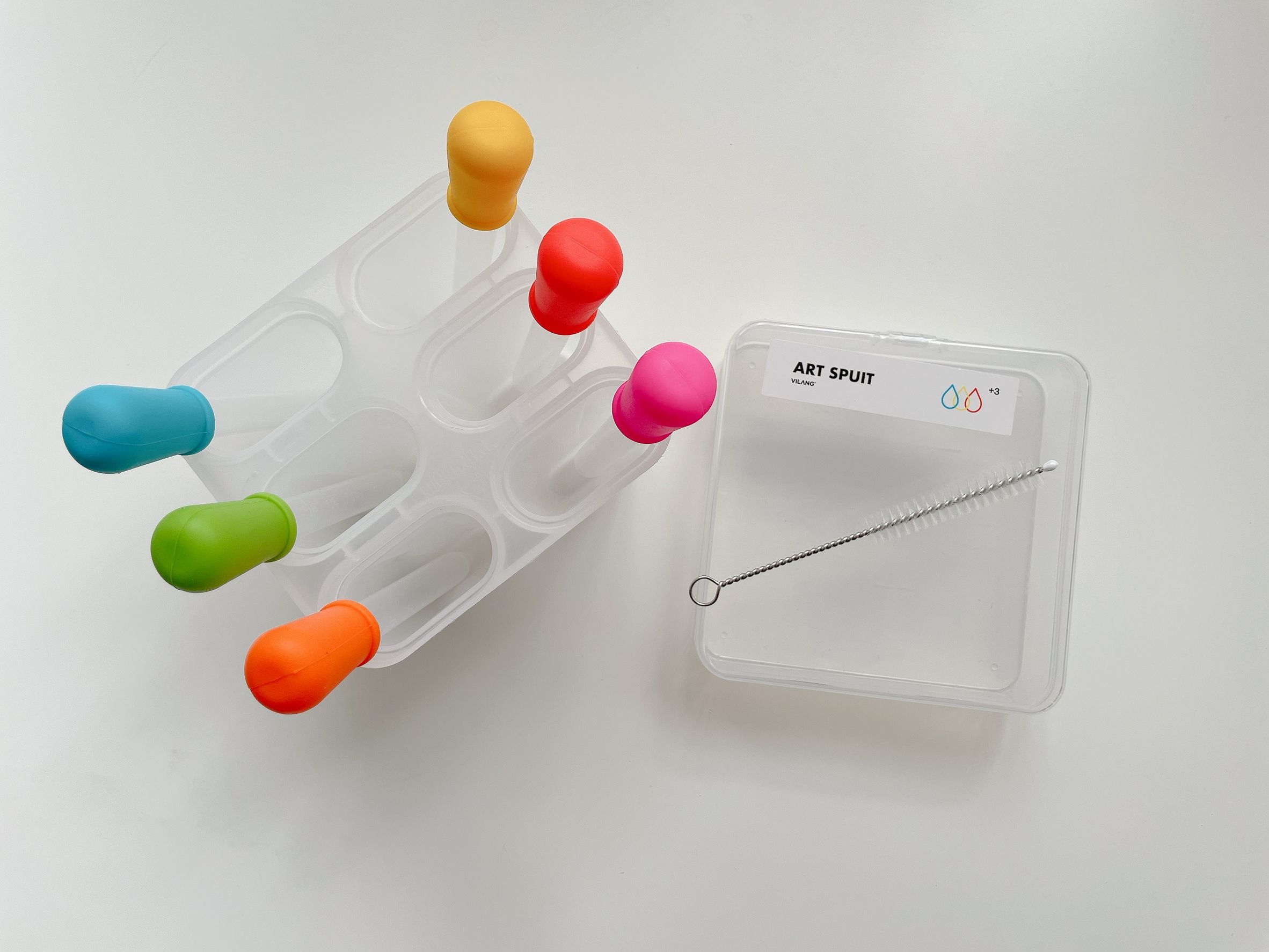 玩玩 Play - 韓國VILANG滴管調色架組合 (滴管長度約12cm)