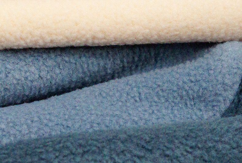 Minizone - 搖粒絨拼色立領長袖外套-大蔥-杏+黃