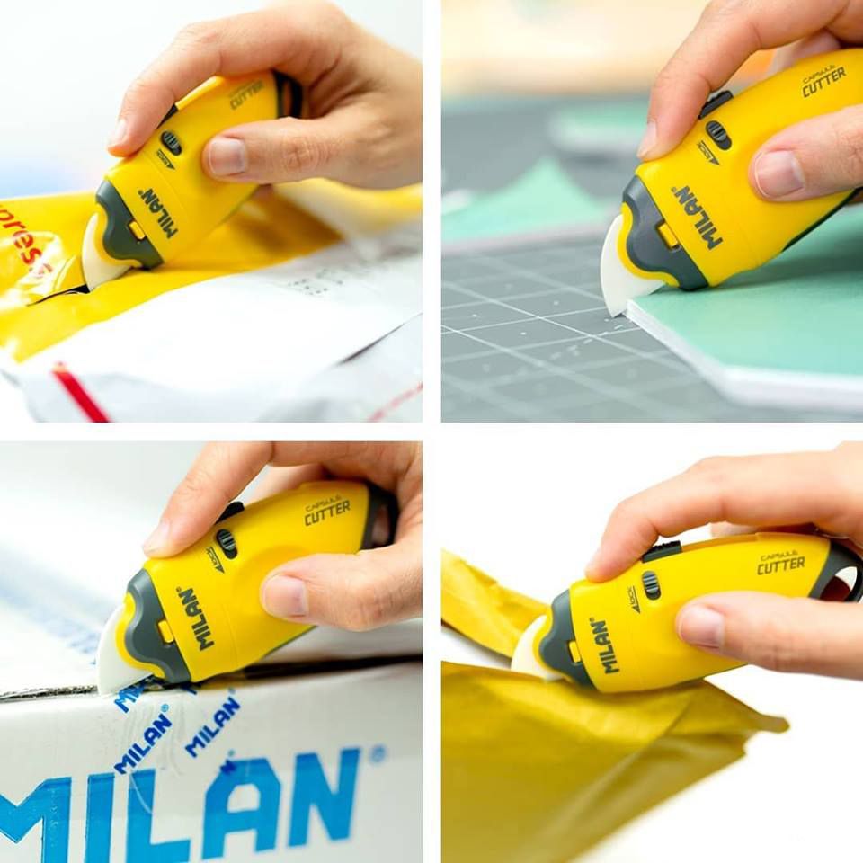 MILAN - 安全隨行陶瓷美工刀_紅色