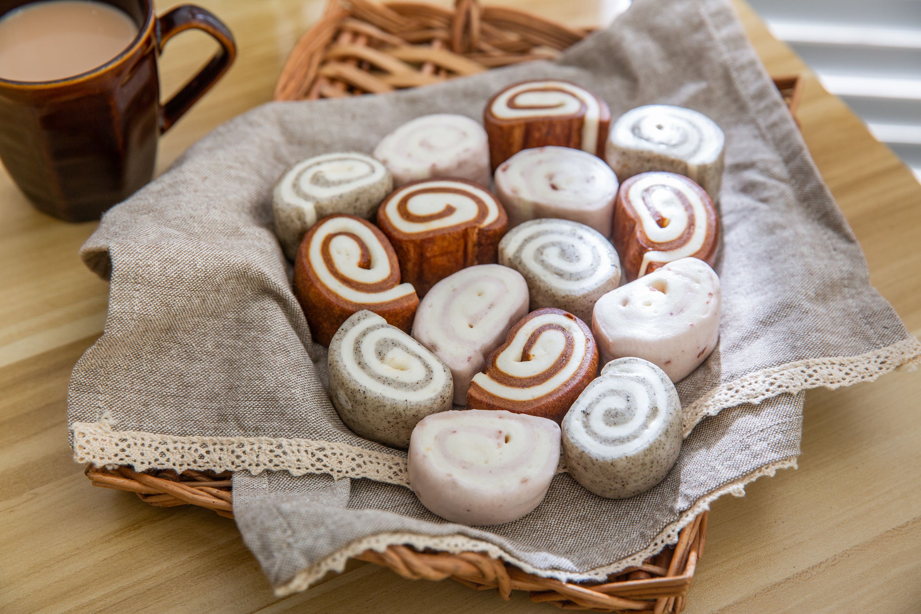 京采 Bao·Mantou - 三色牛奶小饅頭-270g