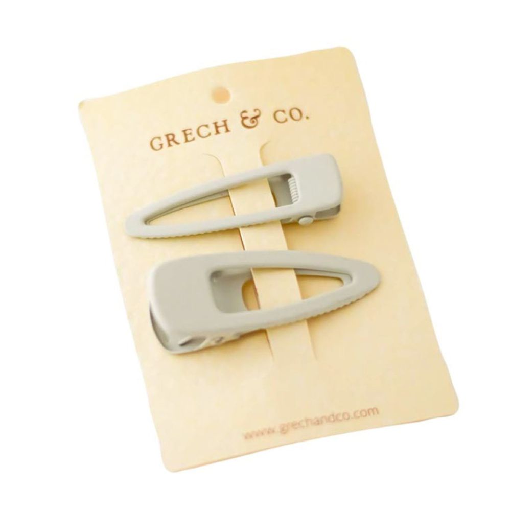 丹麥 GRECH & CO. - 髮夾二入組-奶茶