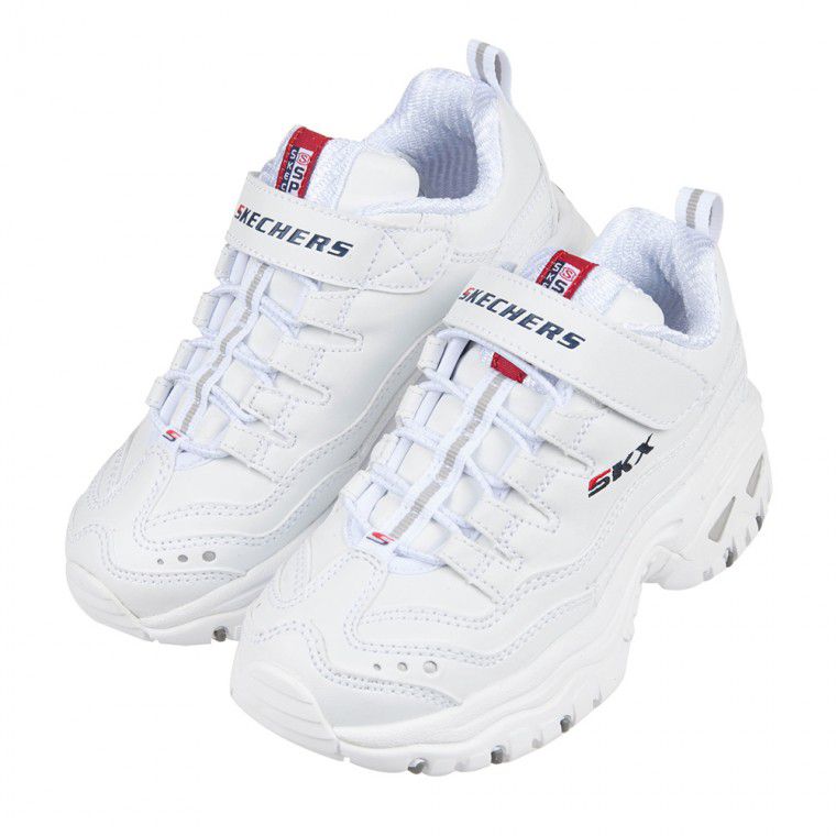 SKECHERS - 老爹鞋SKX白色兒童運動鞋