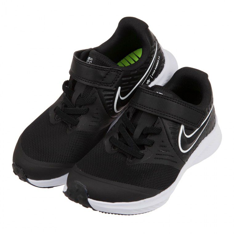 NIKE - STAR_RUNNER2黑色網布運動鞋