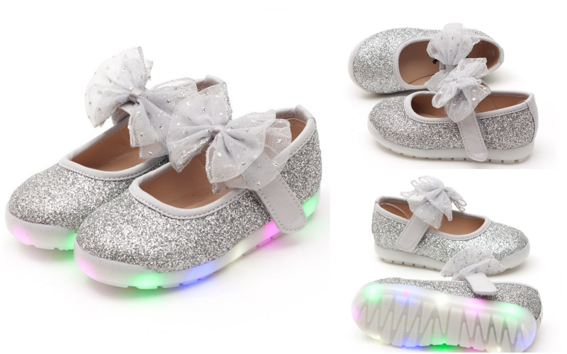 韓國 MAMITREE - 星紗亮皮鞋-典雅粉