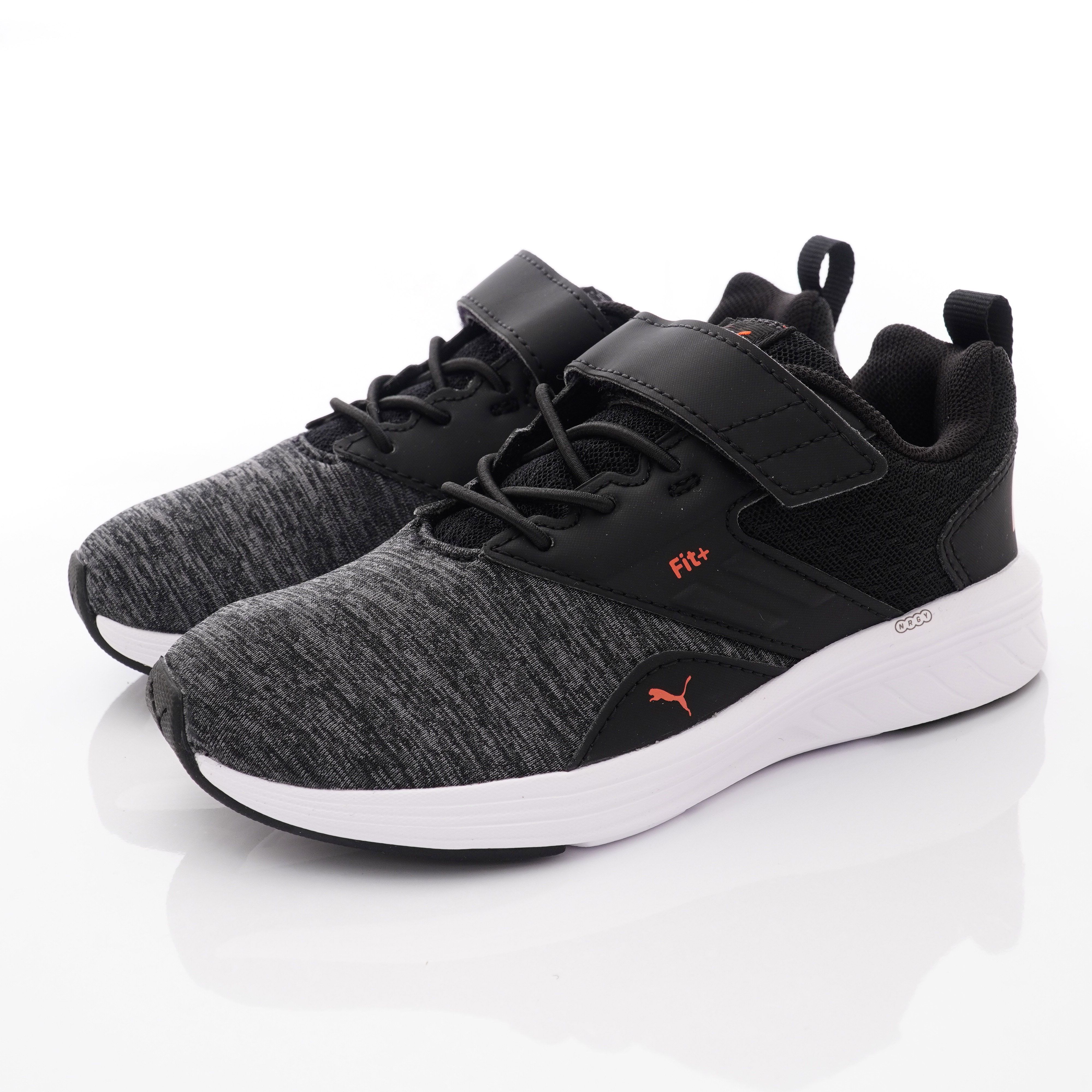 puma - 運動童鞋-Fit+運動鞋款(中小童段)-灰黑