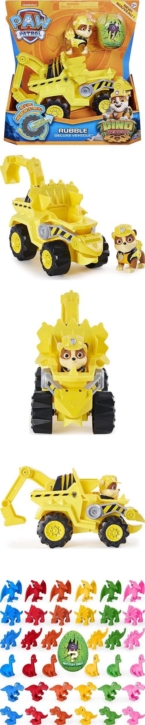 汪汪隊立大功 - 恐龍救難隊主題車-黃