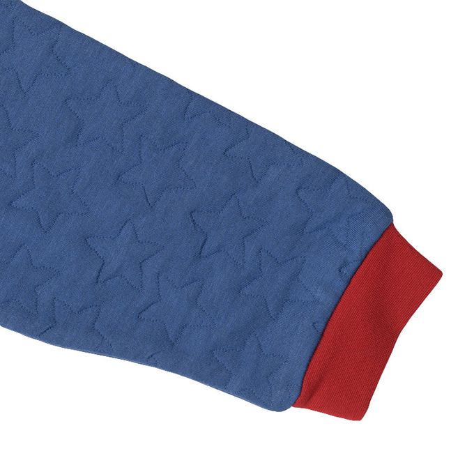 akachan honpo - 長袖鋪棉套頭家居服-消防車-藍色