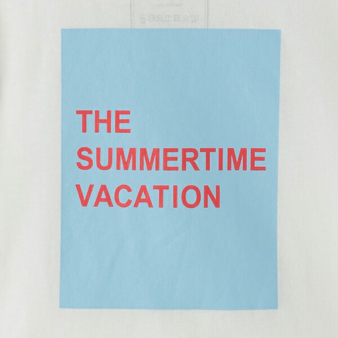 日本 petit main - 100%棉 清新印花短袖上衣-1977-棕橘