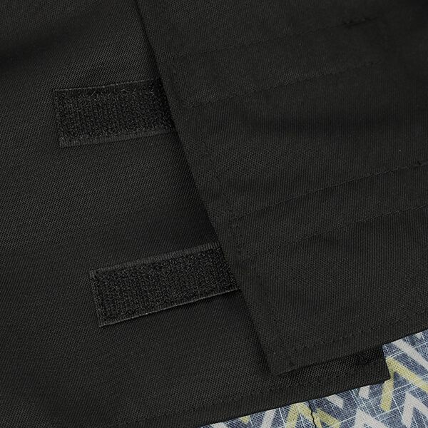 日本代購 - 日本新年和風寵物服/寵物和服-幾何紋-黑 (M)