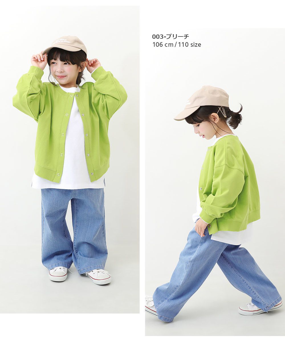 日本 devirock - RAKU DENIM系列 舒適丹寧褲-寬褲款-水藍