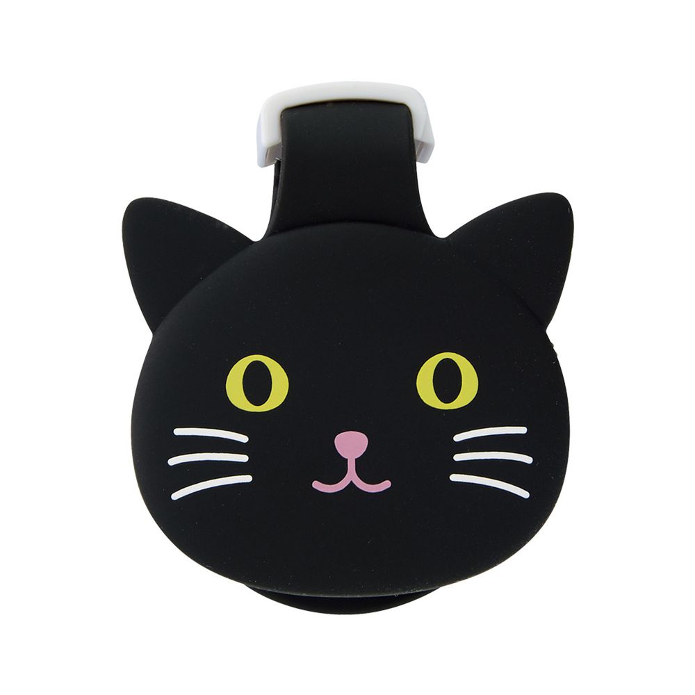 日本文具 LIHIT - 紙膠帶切割器(附磁鐵)-黑貓