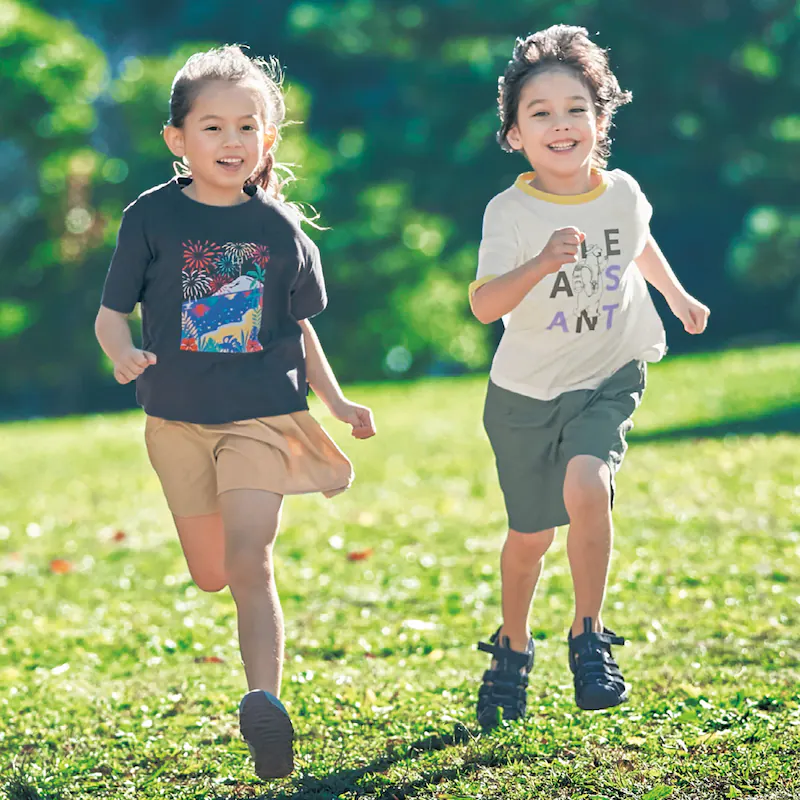 日本千趣會 - GITA 天竺棉印花短T-1492-藍