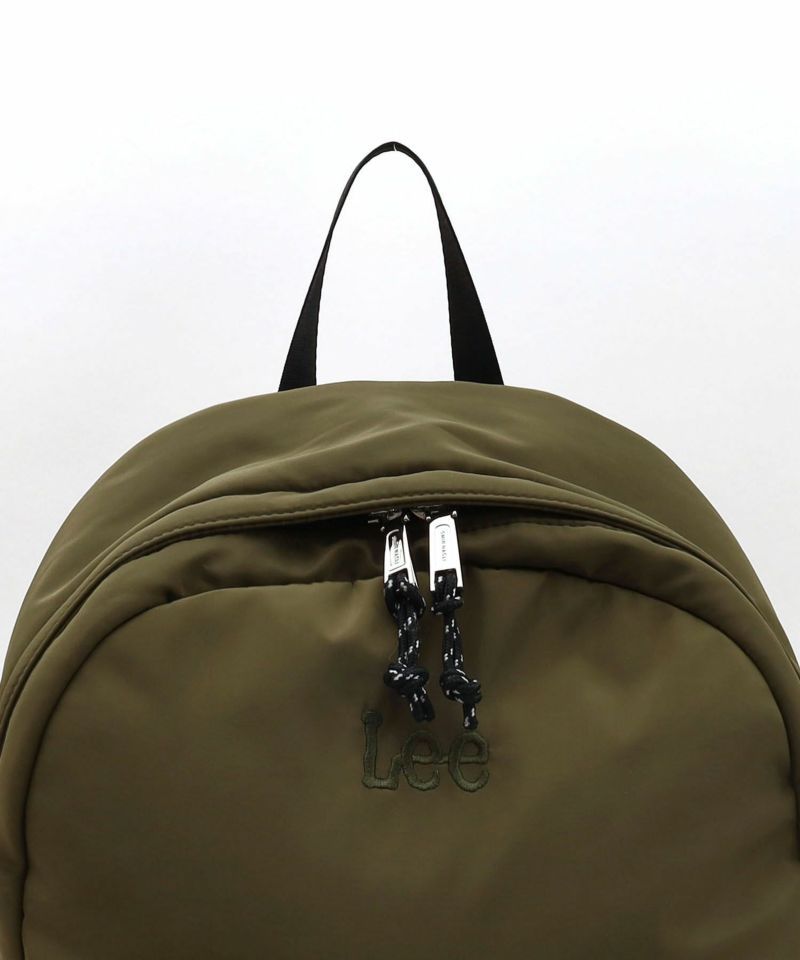 日本 COOCO - Lee聯名款 輕量美型後背包-淺灰 (W30*H39*D15cm)