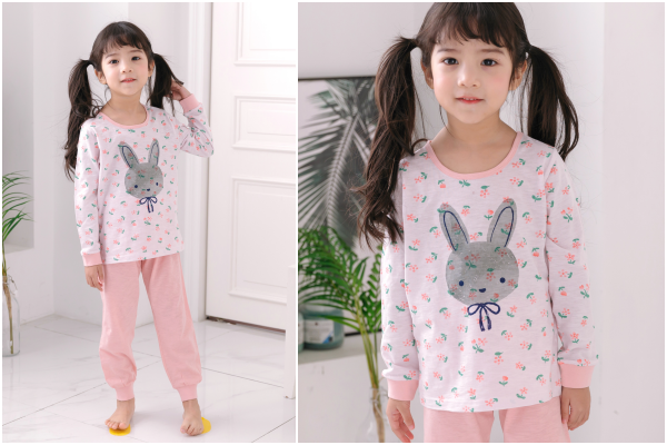 韓國 Maykids - 有機棉透氣長袖家居服-蒙面超人