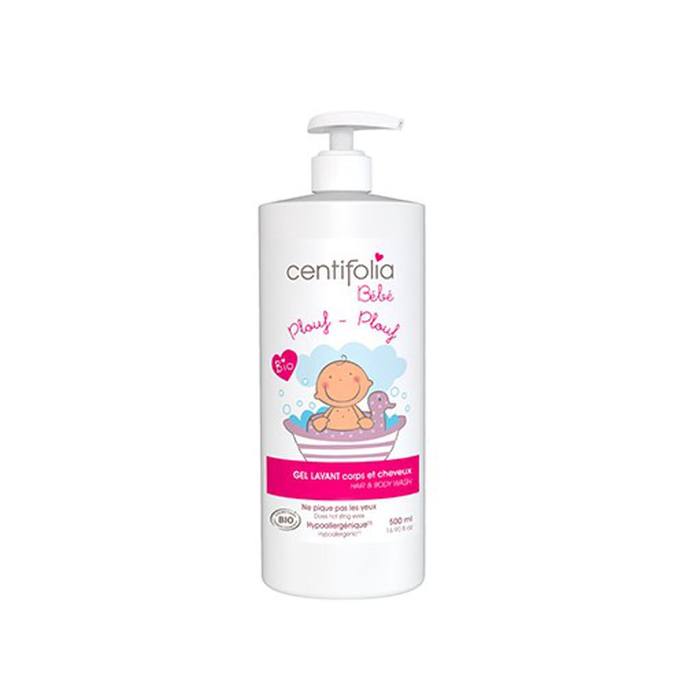 法國貝貝 - 嬰兒系列-嬰幼兒雙用沐浴乳-500ml