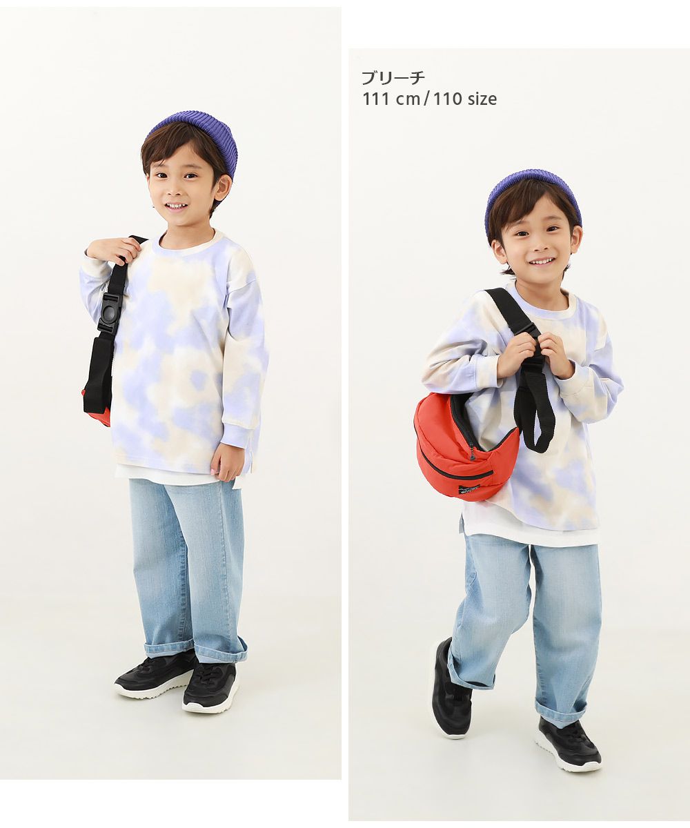 日本 devirock - RAKU DENIM 舒適丹寧褲-寬鬆直筒-海軍藍