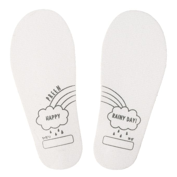 akachan honpo - 雨鞋-恐龍-灰色