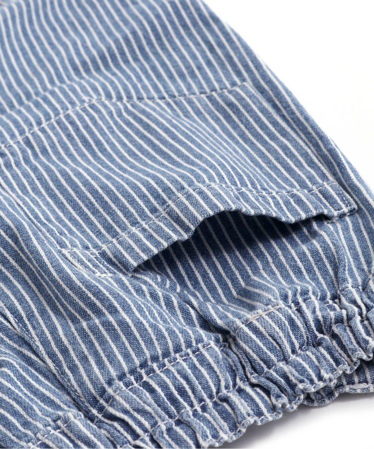 日本 BREEZE - 100%棉定番印花短褲-變形蟲-綠