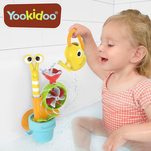 讓寶寶愛上洗澡【Yookidoo 洗澡玩具】開心洗澎澎，晚上更好睡