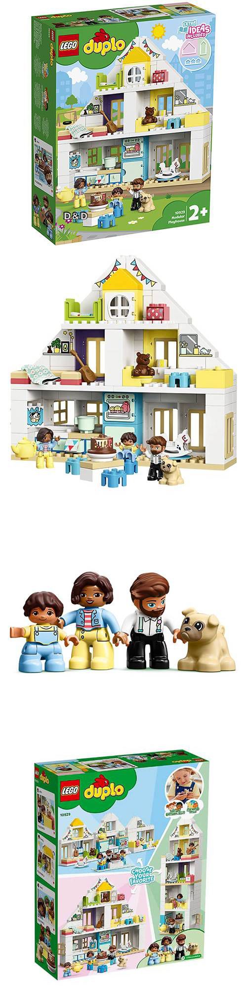 樂高 LEGO - 樂高 Duplo 得寶幼兒系列 - 模組玩具屋 10929-129pcs